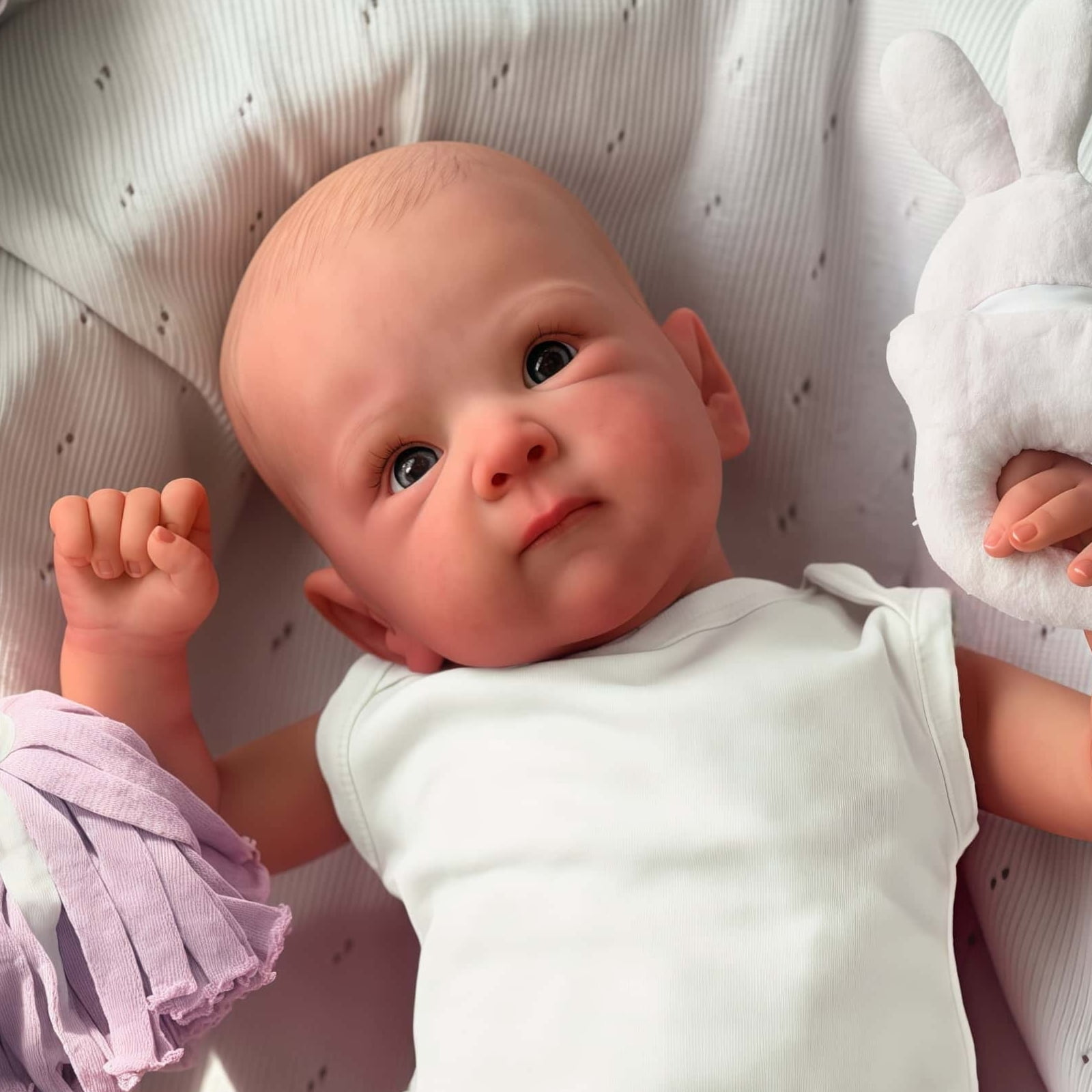 Adorable 18 inch reborn baby doll,  gift for Kids Age 3+