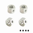 thumbnail image 4 of Adaptador Hexagonal de Cubo de Rueda Combinador de Metal de 16 Piezas de 5 mm Una 12 mm para D12 C14 C24 B14 Plata, 4 of 7