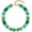 Disc Bead-Multi Green, variant on Colorful Chunky Necklaces for Women 20MM Large Oversized Resin Beaded Necklace Bold Statement Chunky Choker Necklace Boho Summer Jewelry