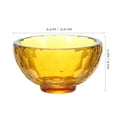thumbnail image 6 of Crystal Glass Bowl Facial Bowls Mixing for Facials Decor Decorate Holy Water Container Prep Measuring, 6 of 6