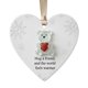 thumbnail image 1 of Adorno de corazón con animales y amistad Una forma significativa de expresar «mi persona» Amistad eterna Colgante acrílico 2D con forma de corazón, 1 of 5