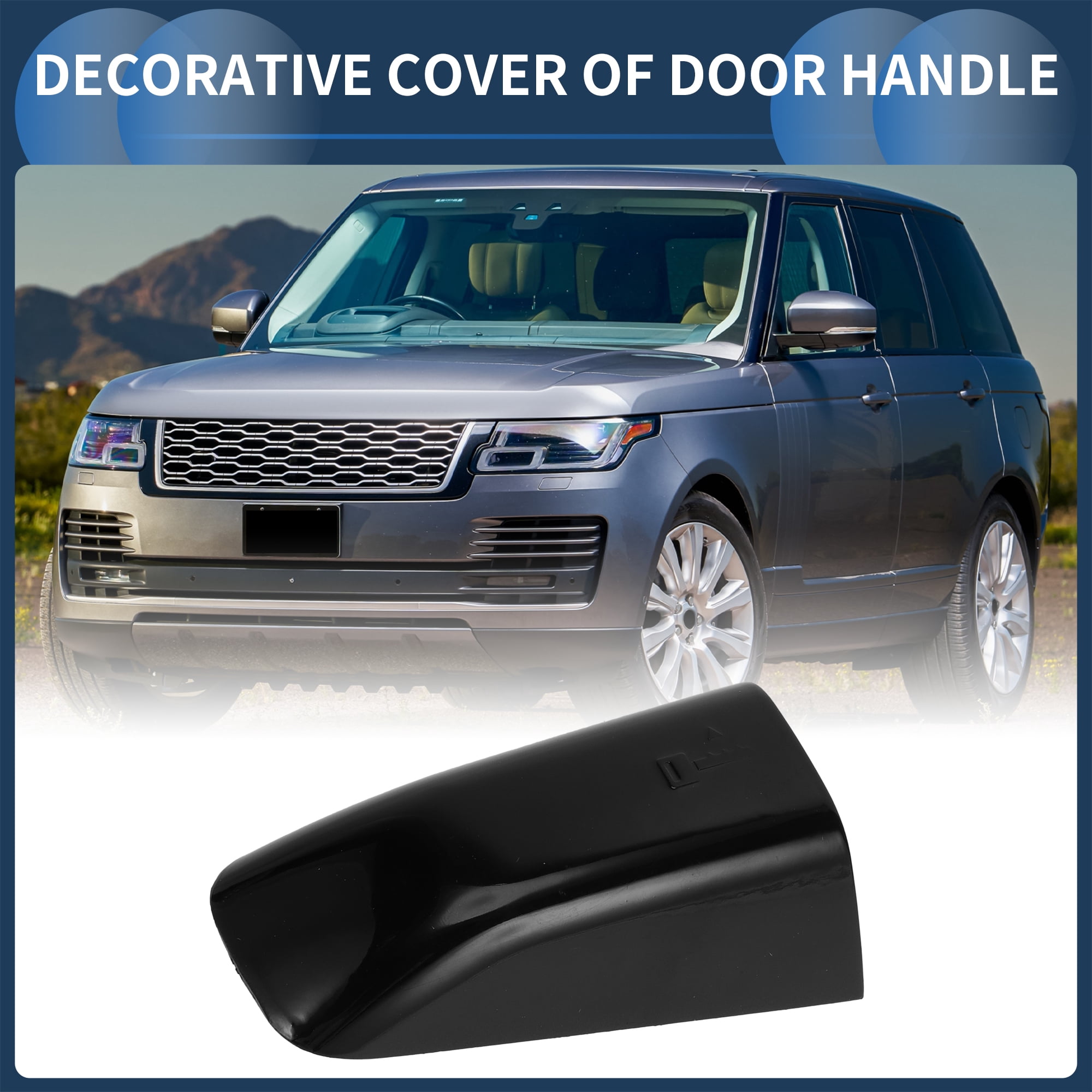 Unique Bargains Front Left Door Handle Cover for Land Rover Range Rover 2011-2019