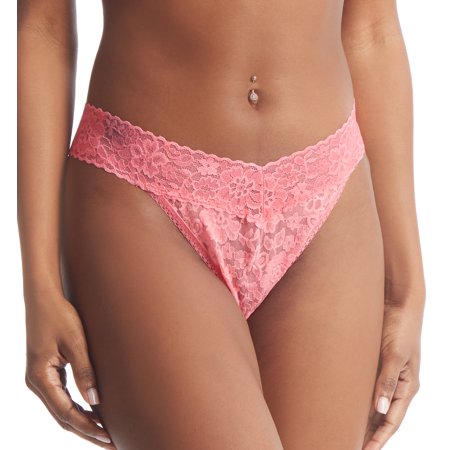

Hanky Panky Daily Lace Original Rise Thong (771101P) Dahlia