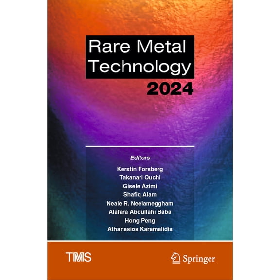 Minerals, Metals & Materials Rare Metal Technology 2024, (Hardcover)