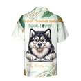 thumbnail image 2 of Alaskan Malamute Mother Book Lover Living That Dog Mom Life Happy Mother's Day Hawaiian Shirt Breathable Summer Unisex Merch Alaska Mal Dog Lovers Gifts - 03004, 2 of 6