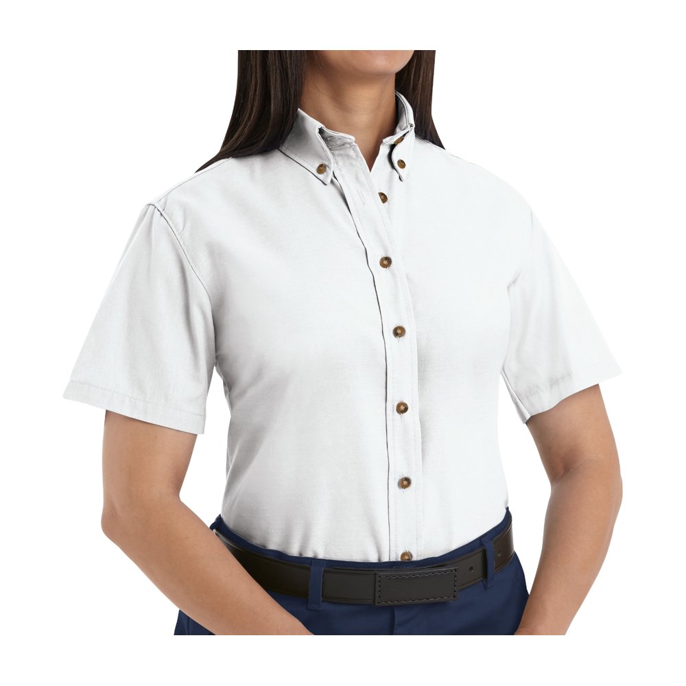 Red Kap Women's Short Sleeve Poplin Dress Shirt