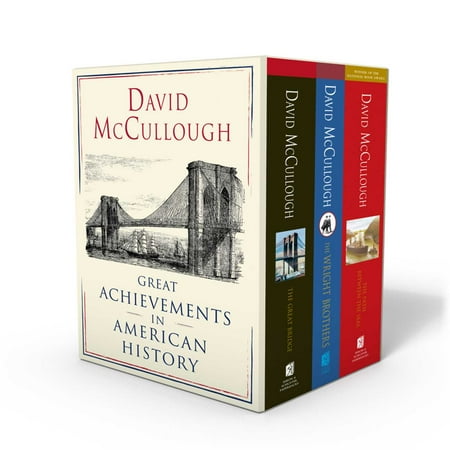 David Wright Memorabilia - David McCullough: Great Achievements in American History : The Great Bridge, The Path Between the Seas, and The Wright Brothers