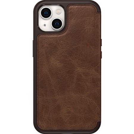 OtterBox - Strada Case for Apple iPhone 13 - Espresso Brown