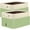 Green, variant on 1 Pack Fabric Storage Bins for Shelves, Linen Storage Baskets for Organizing, Decorative Closet Bins for Clothes, Home (Lavender, 15''x11''x9.5'')