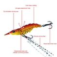 thumbnail image 2 of Señuelos de pesca para camarones de 8g con anzuelos hundidos VIB (espalda roja + cuerpo dorado), 2 of 3