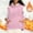 Pink, variant on Women's Fleece Jacket, Sleeveless Hooded Vest with Pockets and Side Buttons, Loose Fit Casual Outerwear for Daily Wear and Layering