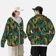 thumbnail image 4 of Fotbe Jungle Leopard Yellow Chaqueta con Protección Solar UPF 50+ para Hombre y Mujer, Camisa con Capucha y Bolsillos-Large, 4 of 7