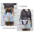 thumbnail image 6 of FORMRS 16" Laptop Bag Carrying Sleeve Case with Handle Travel Shoulder Briefcase, Watercolor Ice Cream Pattern, 6 of 8