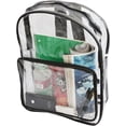 thumbnail image 3 of Xtitix Clear Backpack Bag With Black Handle, 3 of 3