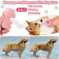 thumbnail image 5 of Steamy Dog Brush Steamy Brush for Grooming Massage Hair Removal Spray and Groom Steamer Brush for Dogs/Cat, 5 of 7