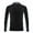 R264-Black, variant on RMGVDSD Boys Athletic Shirts Kids Quarter Zip Long Sleeve Shirt Color Block Slim Fit Sporty Tops For Training And Running 4-5 Years