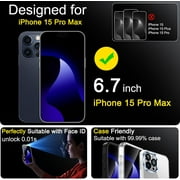 Strong Magnetic for iPhone 15 Pro Max Case, [Compatible with Magsafe] [Military Grade Drop Protection] Protective Shockproof Heavy Duty Translucent Slim Phone Case for iPhone 15 Pro Max, Purple