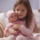 thumbnail image 2 of Baby Born My First Baby Doll Annabell - Ojos azules: Muñeca realista de cuerpo suave para niños de 1 año en adelante, ojos abiertos y cerrados, muñeca con biberón, 2 of 5