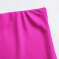 thumbnail image 5 of TRAFZA Women Elegant Solid Satin Long Skirt Chic Y2K High Waist Slim Skirts Female Fashion Silk Texture Ladies Tight Midi Skirt, 5 of 6