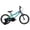 Navy, variant on Huffy 16-Inch GRM Kids’ Bike, Multiple Ways to Learn: Balance Mode, Training Wheels & Standard Riding, Triple Brake System, Perfect Fit Frame, Parent Assist Handle, Fits Riders 39"–46" Tall, Navy