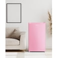 thumbnail image 6 of Upstreman Mini Fridge with Freezer, 3.2 Cu.Ft Small Refrigerator Single Door Compact Refrigerator for Dorm Office, Adjustable Thermostat, Low Noise, BR321 Pink, 6 of 11