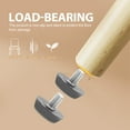thumbnail image 4 of 100 Pcs Leveling Feet, Adjustable Furniture Leveler Floor Protector , Threaded Leveling Feet Screw On Furniture Glide Leveling For Table Chair Cabinet Legs, 4 of 4