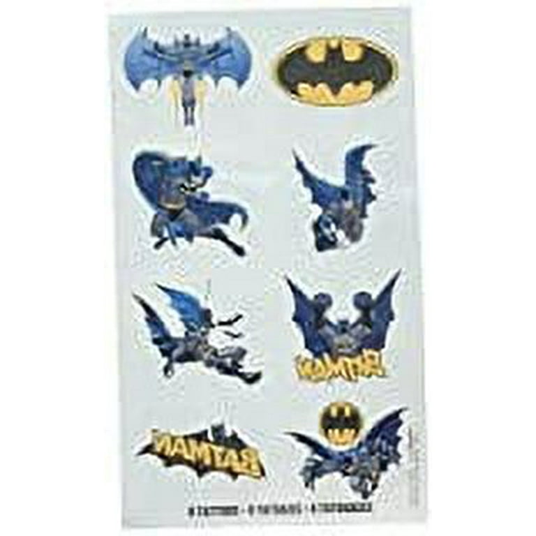 4 Feuilles de stickers Batman ™ - Vegaooparty