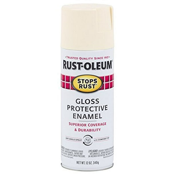 RustOleum 7794830 Stops Rust Spray Paint, 12Ounce, Gloss Antique