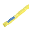 thumbnail image 1 of 3T 3Meter Crane Lifting Rope Strong Double Eye Buckle Polyester Flexible Rigging Lifting Strap for Ship Ports Yellow, 1 of 2