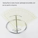 thumbnail image 4 of Inteprter Herramienta de medición de costura transparente con forma de ventilador a medida, Kit de diseño de ropa, artículos para el hogar para Artesanía Inteprter HA060415-00, 4 of 6
