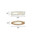 thumbnail image 6 of (5 pack) Scunci Satin Wrap Snap Clips, Assorted Colors, 5 Count, 6 of 7