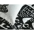 thumbnail image 4 of Ambesonne Guitar Quilted Bedspread Set 3 Pcs, Grunge Look Rock 'n' Roll, King Size, Black White, 4 of 5