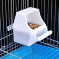 thumbnail image 4 of Greeniant Alimentador de mascotas antisalpicaduras jaula colgante caja de alimentación hogar profesional reutilizable alimentación recargable interior Suministros de alimentación y agua para Greeniant PT004482-01, 4 of 6