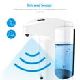 thumbnail image 4 of Soap Dispenser, AMIR Hand Soap Dispenser Waterproof Automatic Soap Dispenser for Kitchen Bathroom Facial Cleanser Washroom White, 4 of 11