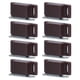 thumbnail image 2 of Pestillo Magnético Para Puerta, Fácil De Instalar Pestillo Magnético Para Puerta Juego De 8 Para Dormitorio Para Cajones Para Baño Para Armarios Para Armarios Para Cocinas EOTVIA Marrón, 2 of 8