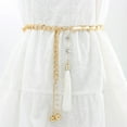 thumbnail image 1 of Ceinture en Métal Mode Décontractée pour Femmes avec Chaîne à la Taille et Pendentif à Franges, 1 of 4
