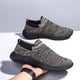 thumbnail image 1 of Zapatos Zapatillas Casuales Mocasines informales para hombre, planos transpirables acolchados para uso diario (39 gris) Likrtyny Tenis De Mujer Tenis De Hombre, 1 of 8