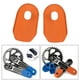 thumbnail image 4 of 2x 2 Piezas Mountain Crank Wrap Crank Arm Guard Bike Crank Protectors Cola Cubierta protectora del brazo de manivela, 4 of 8