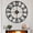 Black Metal-arabic Number, variant on AllWays Plaza Extra Large Wall Clocks,Silent Little Ticking,Battery Operated Vintage Round Modern Wood Wall Clock for Living Room, Bedroom,Farmhouse,Office Home Decor-32 Inch(Black-Arabic Number)