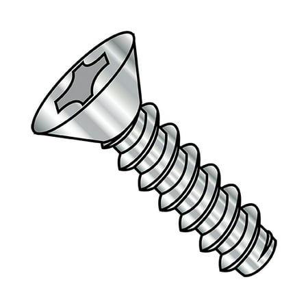 

8-18X5/8 Phillips Flat Self Tapping Screw Type B Fully Threaded 18-8 Stainless Steel (Pack Qty 5 000) BC-0810BPF188