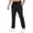 Black, variant on Men's Lightweight Hiking Pants Breathable Quick Dry Stretch Camping Fishing Running Athletic Active Joggers Pant