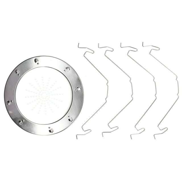 Grille-Pain de Camping en Acier Inoxydable, Plateau Grille-Pain 4 Tranches pour Cuisson Petit-Déjeuner Portable Randonnée Camping Pêche