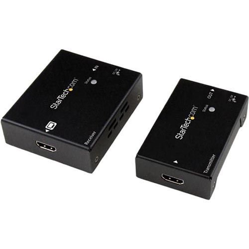StarTech.com HDMI Over CAT5e / CAT6 Extender with Power Over Cable - 330 ft (100m)