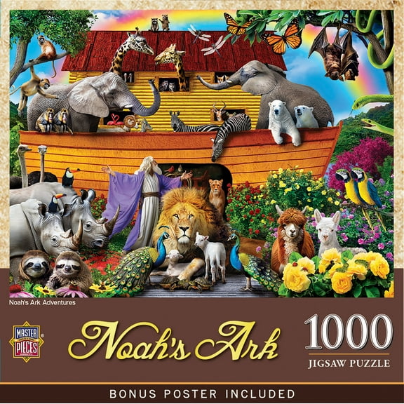MasterPieces Inspirational - Noah's Ark Adventures 1000 Piece Puzzle