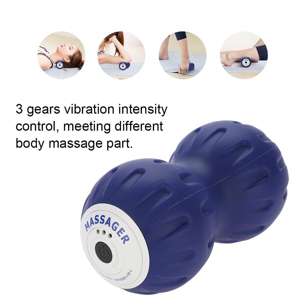 Otviap Peanut Massage Ball Fascia Massager Roller Pilates Yoga Pillow Muscle Relax Release