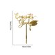 thumbnail image 3 of 1pc Doctoral Cap & Letter Congrats Grad! Graduation Cake Topper, 3 of 4