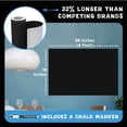 thumbnail image 6 of VersaChalk Chalkboard Contact Paper, 18"x96" Roll, Self-Adhesive, Multi-Use, Includes White Fine Tip Marker, 6 of 7