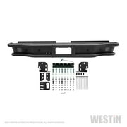 Westin 2014-2018 Toyota Tundra Outlaw Rear Bumper - Textured Black - 58-81035