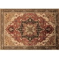 thumbnail image 1 of Ahgly Company Indoor Rectangle Oriental Brown Industrial Area Rugs, 3' x 5', 1 of 4