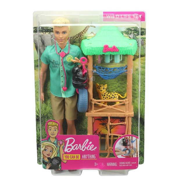 Muñeco Barbie Careers Ken Veterinario